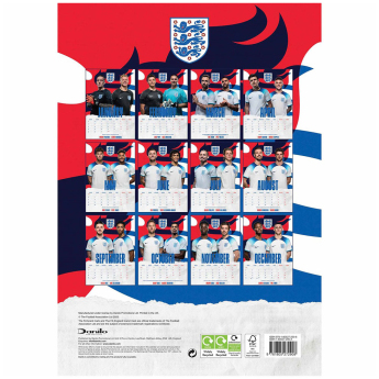 Echipa națională de fotbal calendar England 2024