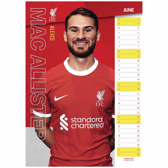 FC Liverpool calendar 2024