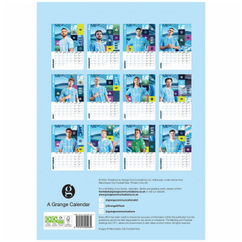 Manchester City calendar 2024