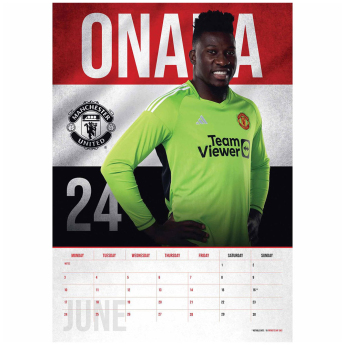 Manchester United calendar 2024