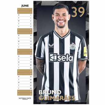 Newcastle United calendar 2024
