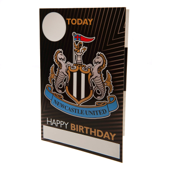 Newcastle United felicitare cu abțibilduri, urare La mulți ani Hope you have a fantastic birthday!