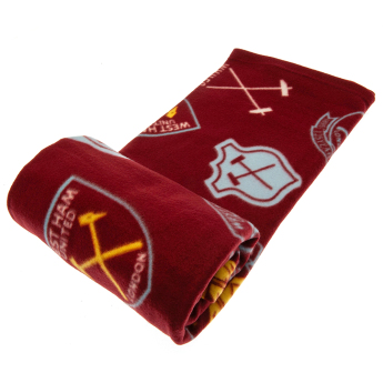 West Ham United pătură de lână Blanket HC