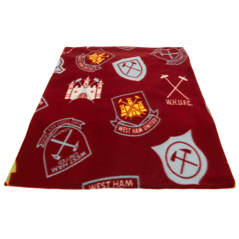 West Ham United pătură de lână Blanket HC