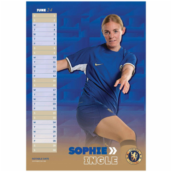FC Chelsea calendar WFC 2024