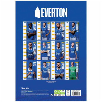 FC Everton calendar 2024