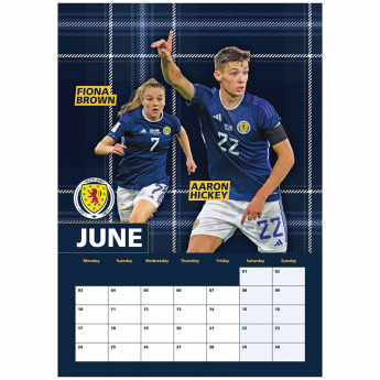 Echipa națională de fotbal calendar Scottish 2024