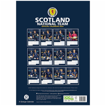 Echipa națională de fotbal calendar Scottish 2024