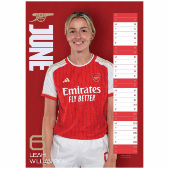 FC Arsenal calendar WFC 2024