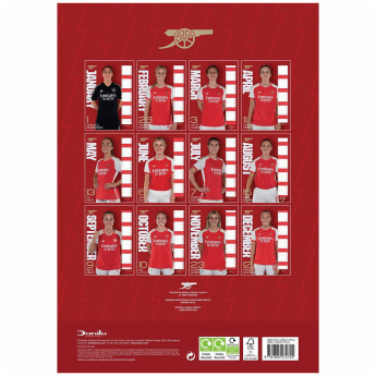 FC Arsenal calendar WFC 2024