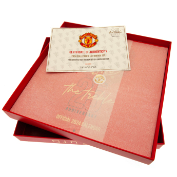 Manchester United set cadou Calendar & Diary Musical Gift Box 2024