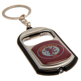 Aston Villa breloc cu deschizător Keyring Torch Bottle Opener red
