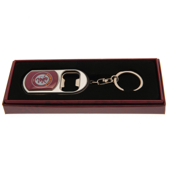 Aston Villa breloc cu deschizător Keyring Torch Bottle Opener red