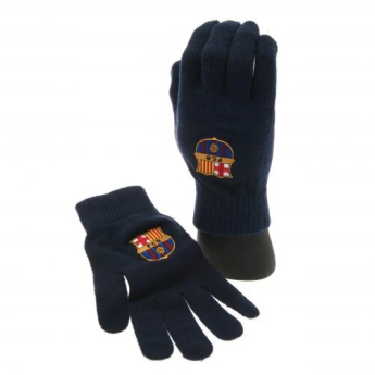 FC Barcelona mănuși de iarnă blue