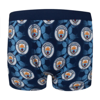 Manchester City boxeri de copii 3pack blue