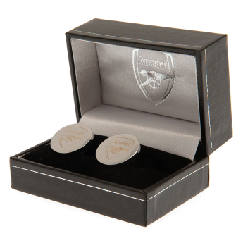 FC Arsenal butoni Stainless Steel Round Cufflinks