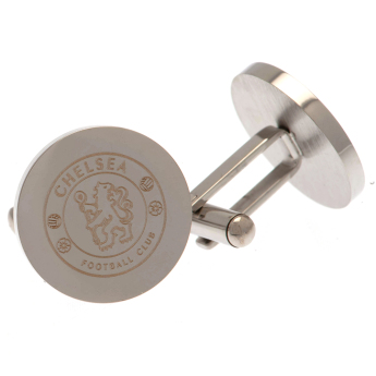 FC Chelsea butoni Stainless Steel Round Cufflinks