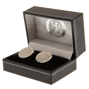 FC Chelsea butoni Stainless Steel Round Cufflinks