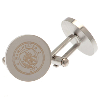 Manchester City butoni Stainless Steel Round Cufflinks