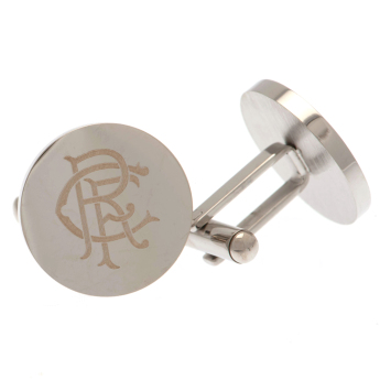FC Rangers butoni Stainless Steel Round Cufflinks