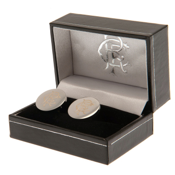 FC Rangers butoni Stainless Steel Round Cufflinks