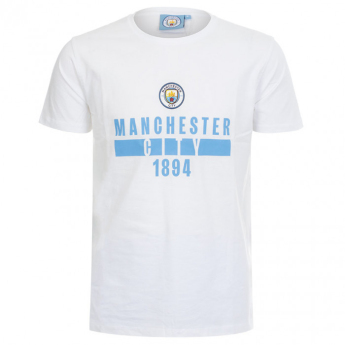 Manchester City tricou de bărbați No2 Tee white