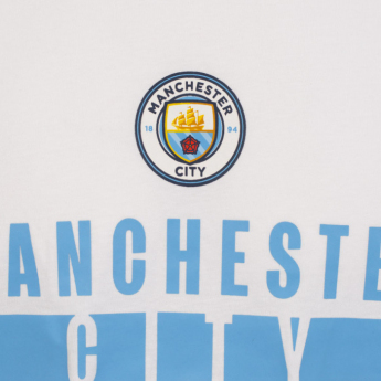 Manchester City tricou de bărbați No2 Tee white