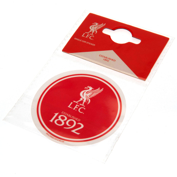 FC Liverpool abțibild Single Car Sticker EST