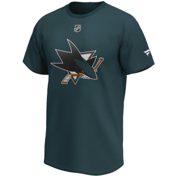 San Jose Sharks tricou de bărbați Erik Karlsson Iconic Name & Number Graphic