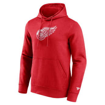 Detroit Red Wings hanorac de bărbați cu glugă Primary Logo Graphic Hoodie Athletic Red