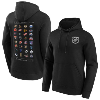 NHL produse hanorac de bărbați cu glugă NHL All Team Graphic Hoodie Black