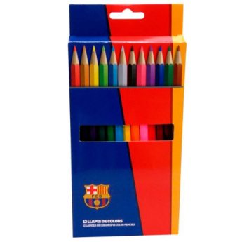 FC Barcelona creioane colorate 12 pcs