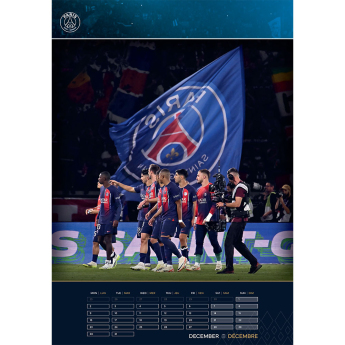 Paris Saint Germain calendar 2024