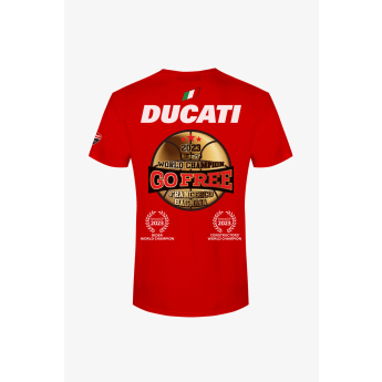 Francesco Bagnaia tricou de bărbați 2023 MotoGp World Champion