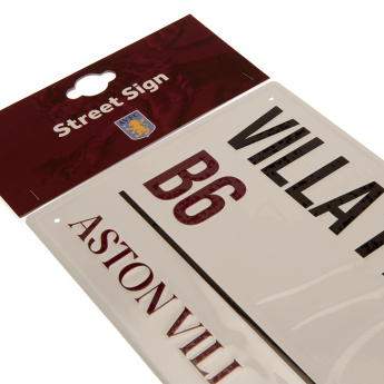 Aston Villa semn pe perete Street Sign