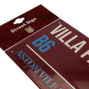 Aston Villa semn pe perete Street Sign CL