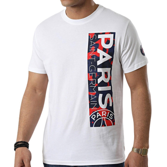 Paris Saint Germain tricou de bărbați Graphic 2021/22 white