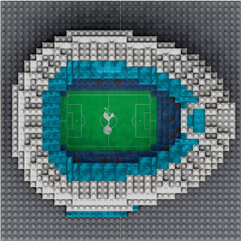Tottenham Hotspur set de construcție 3D Stadium 1286 pcs