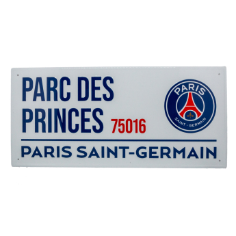 Paris Saint Germain semn pe perete Street Sign