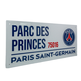 Paris Saint Germain semn pe perete Street Sign