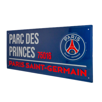 Paris Saint Germain semn pe perete Street Sign NV