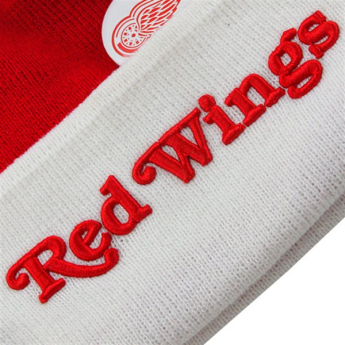 Detroit Red Wings căciulă de iarnă Button Up