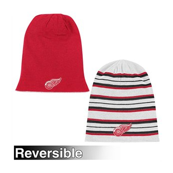 Detroit Red Wings căciulă de iarnă Reebok Faceoff Long Reversible Knit Hat