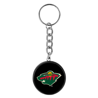 Minnesota Wild breloc mini puck