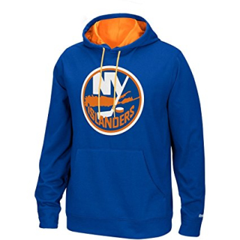 New York Islanders hanorac de bărbați cu glugă blue Playbook Hood 2016
