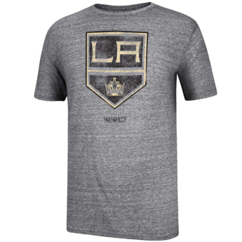 Los Angeles Kings tricou de bărbați grey CCM Bigger Logo