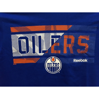 Edmonton Oilers tricou de bărbați Freeze Stripe