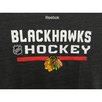 Chicago Blackhawks tricou de bărbați Locker Room 2016 black