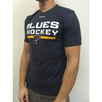 St. Louis Blues tricou de bărbați Locker Room 2016 navy