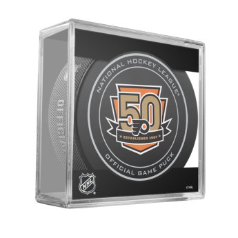 Philadelphia Flyers puc Game Replica 50th Anniversary 2016-17